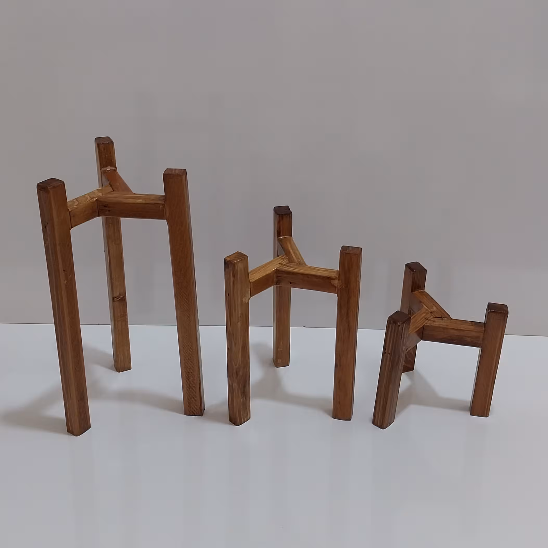 پایه گلدان سه سایز  کوچک
