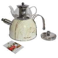 ست کتری و قوری6پارچه هاوس رولند رنگ کرمی مدل HR785-2