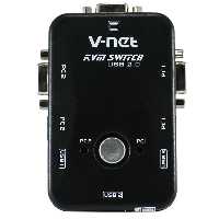 کی‌وی‌ام سوییچ 2 پورت V-net