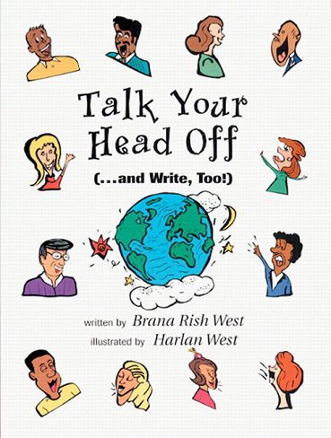 Talk Your Head Off کتاب تاک یور هد آف (گلاسه رحلی)