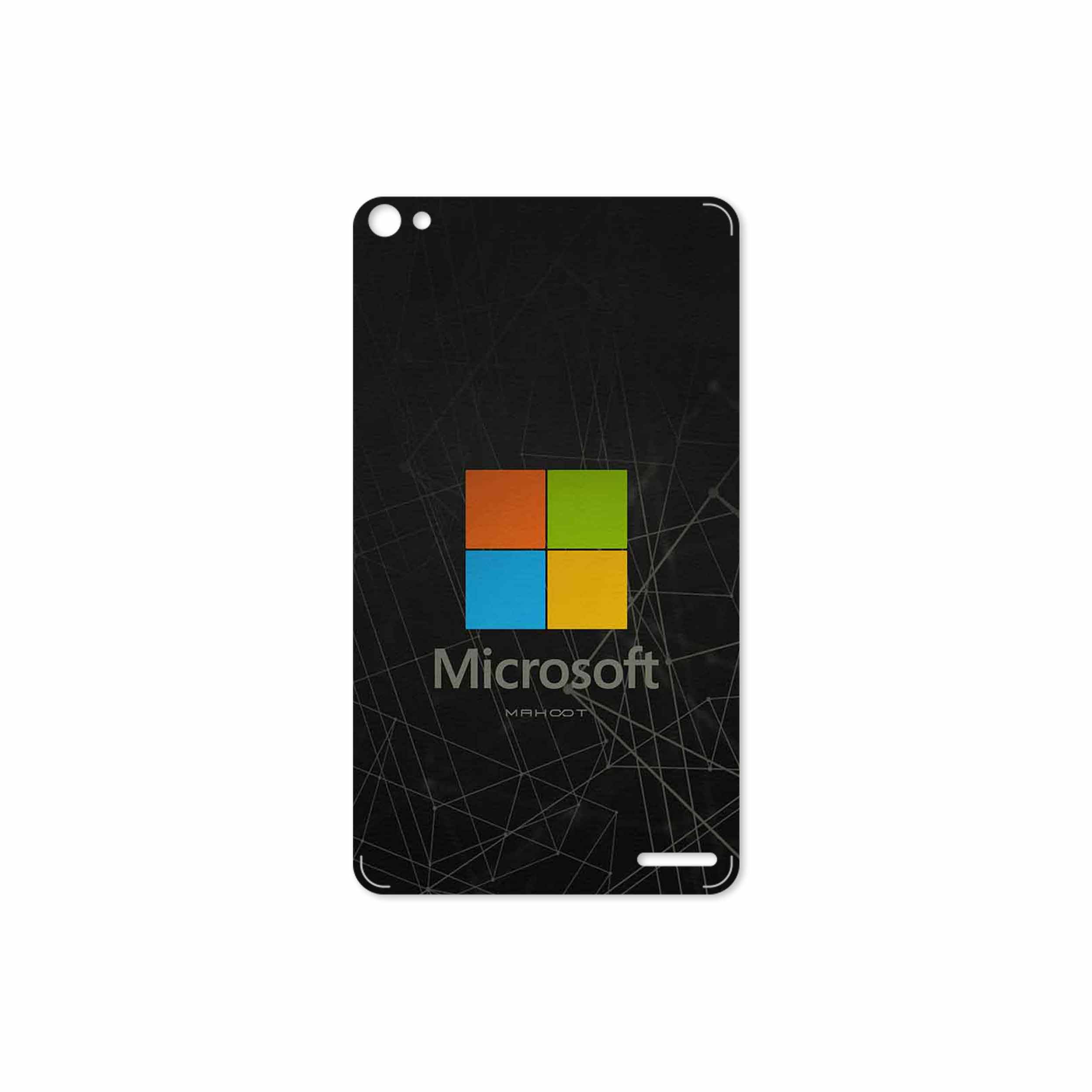 برچسب پوششی ماهوت مدل Microsoft-Logo مناسب برای تبلت هوآوی Mediapad X2 2015