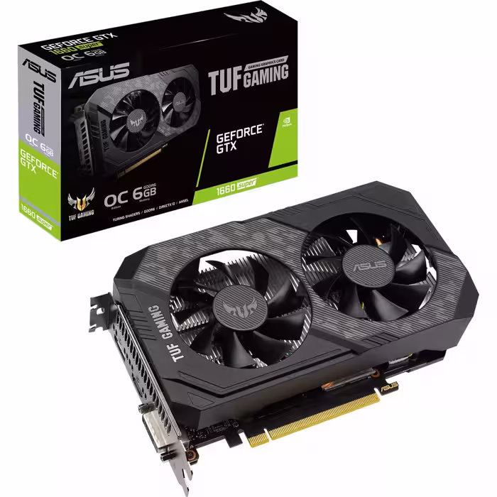 کارت گرافیک مدل GTX-1660 6GB Tuf Gaming OC ASUS ایسوس