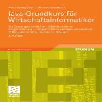 خرید و دانلود نسخه کامل کتاب Java-Grundkurs fur Wirtschaftsinformatiker, 2. Auflage