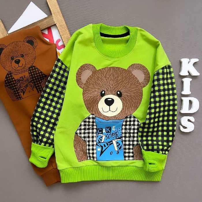 ست دو تیکه بلوز و شلوار اسپورت شیک و زیبا مناسب حدود سنی 4 تا 10 سال کیفیت تضمینی رنگبندی متنوع و شاد 