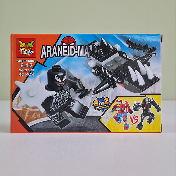 لگو اسپایدرمن 43 تکه کد P/GT08/4