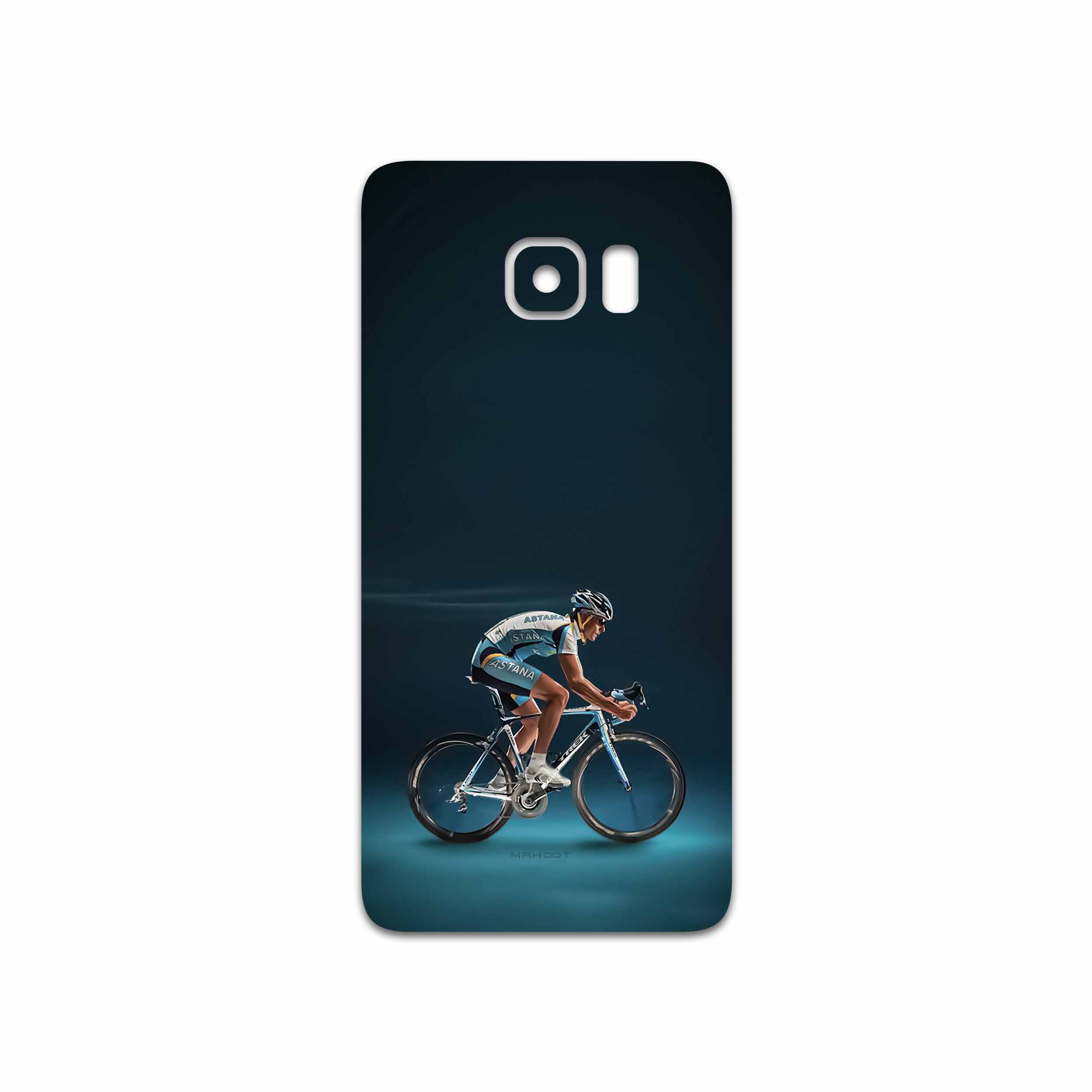 برچسب پوششی ماهوت مدل Road cycling مناسب برای گوشی موبایل سامسونگ Galaxy S6 Edge