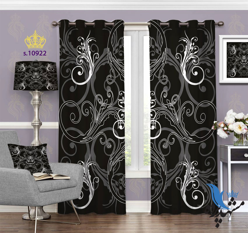 پرده پانچ طرح فانتزی S10922