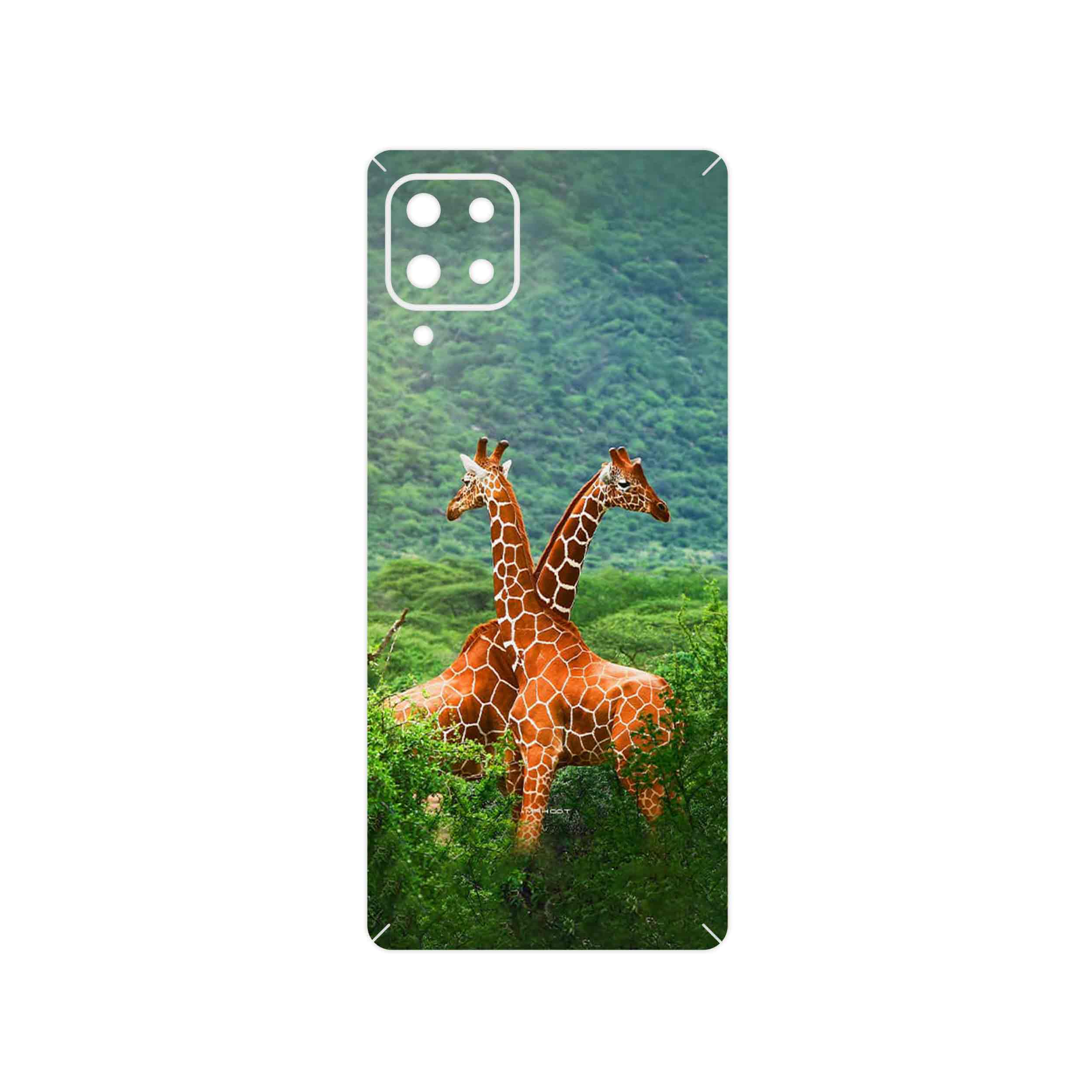 برچسب پوششی ماهوت مدل Giraffe مناسب برای گوشی موبایل سامسونگ Galaxy M62