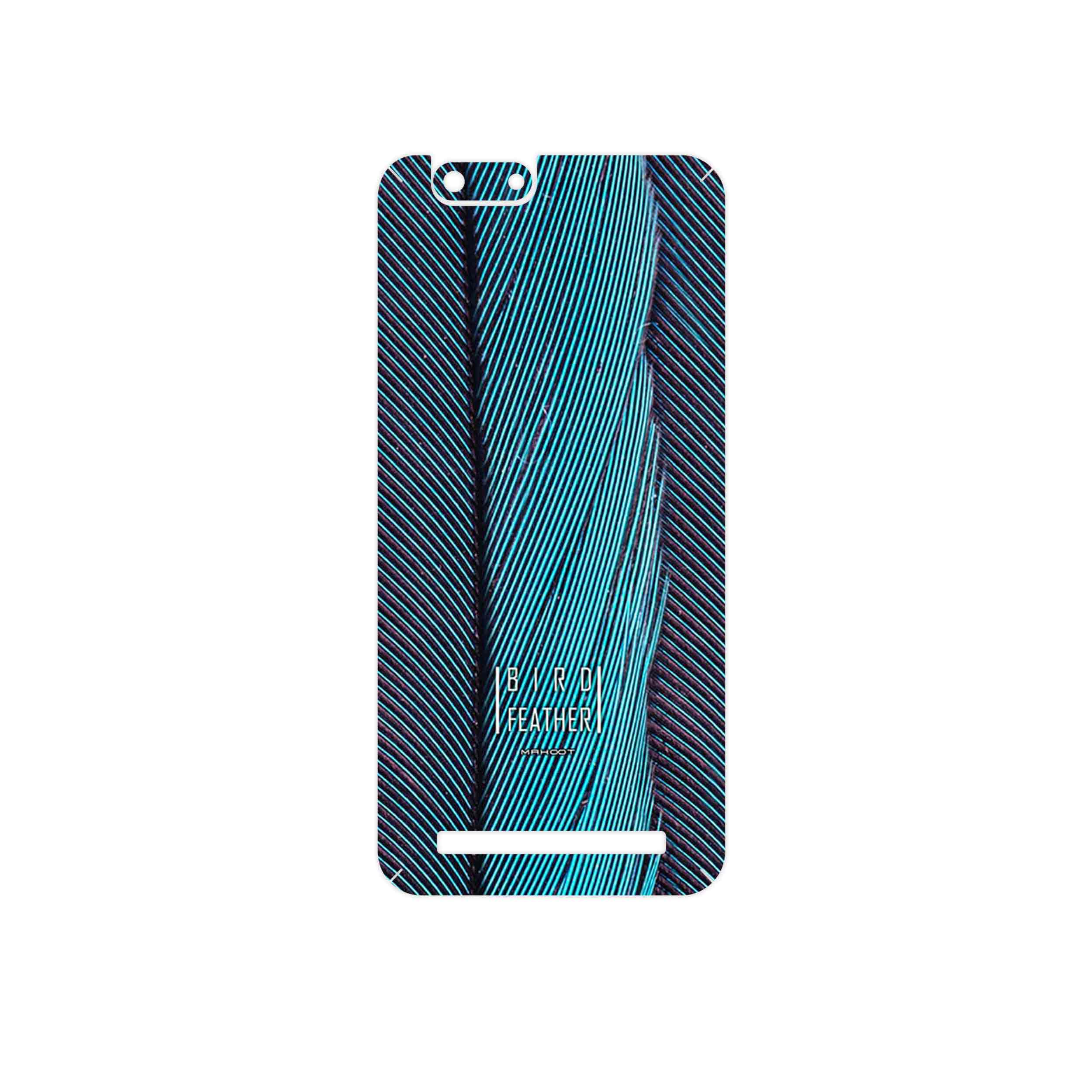 برچسب پوششی ماهوت مدل Turquoise feathers مناسب برای گوشی موبایل پاین فون Kde Community Edition