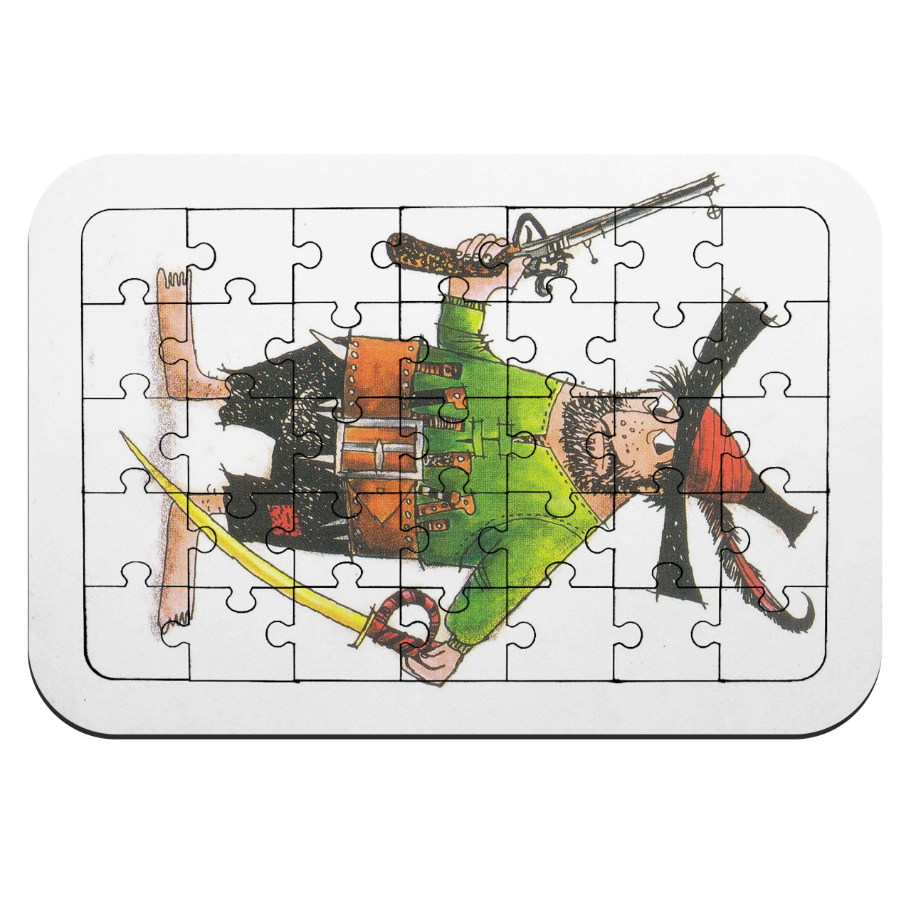 پازل 35 تکه طرح هوتسن پلوتس راهزن مدل NI871