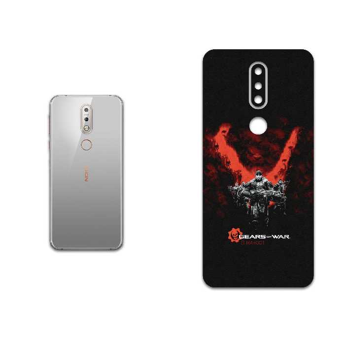 برچسب پوششی ماهوت مدل GEARS-OF-WAR-Game مناسب برای گوشی موبایل نوکیا 7.1