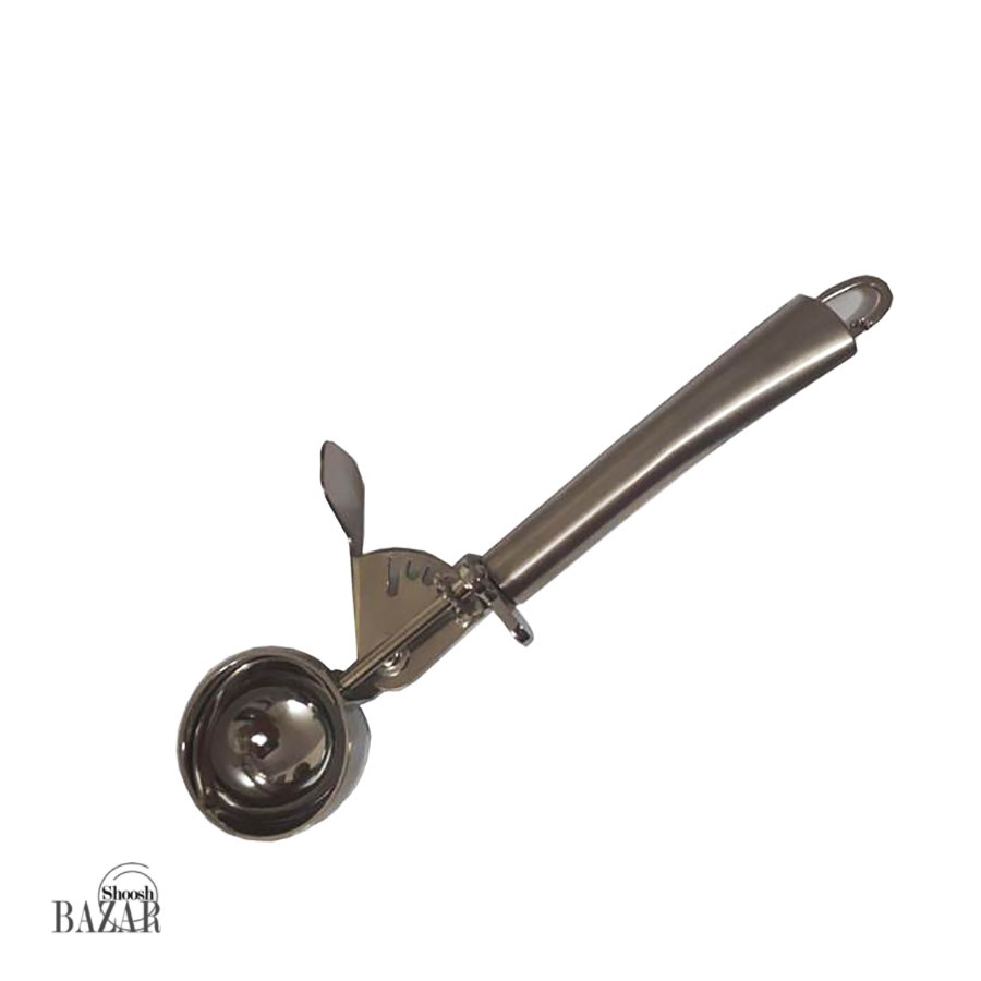 قاشق بستنی فنردار بزرگ استیل یونیک کد 1115