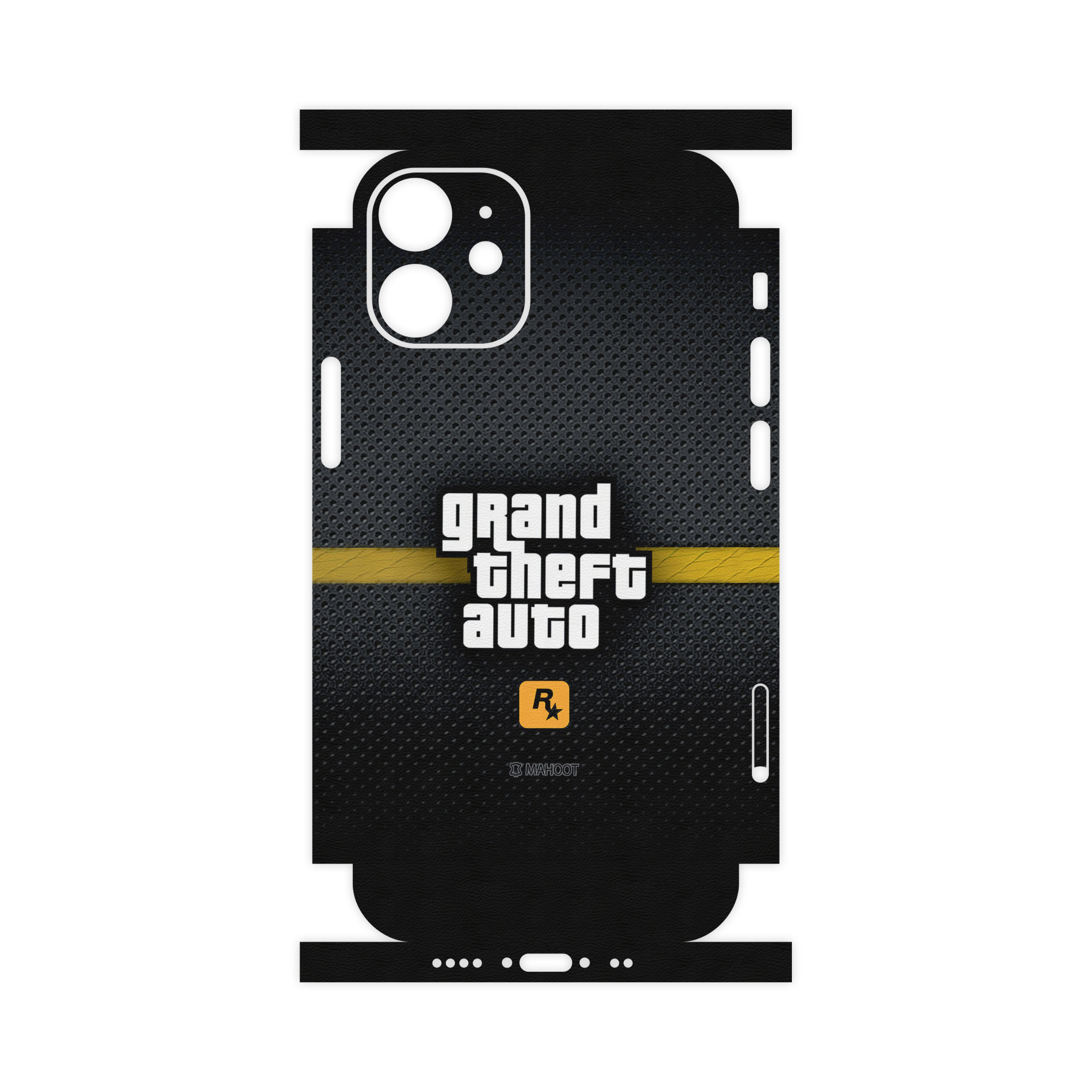 برچسب پوششی ماهوت مدل GTA-Game-FullSkin مناسب برای گوشی موبایل اپل iPhone 12 mini