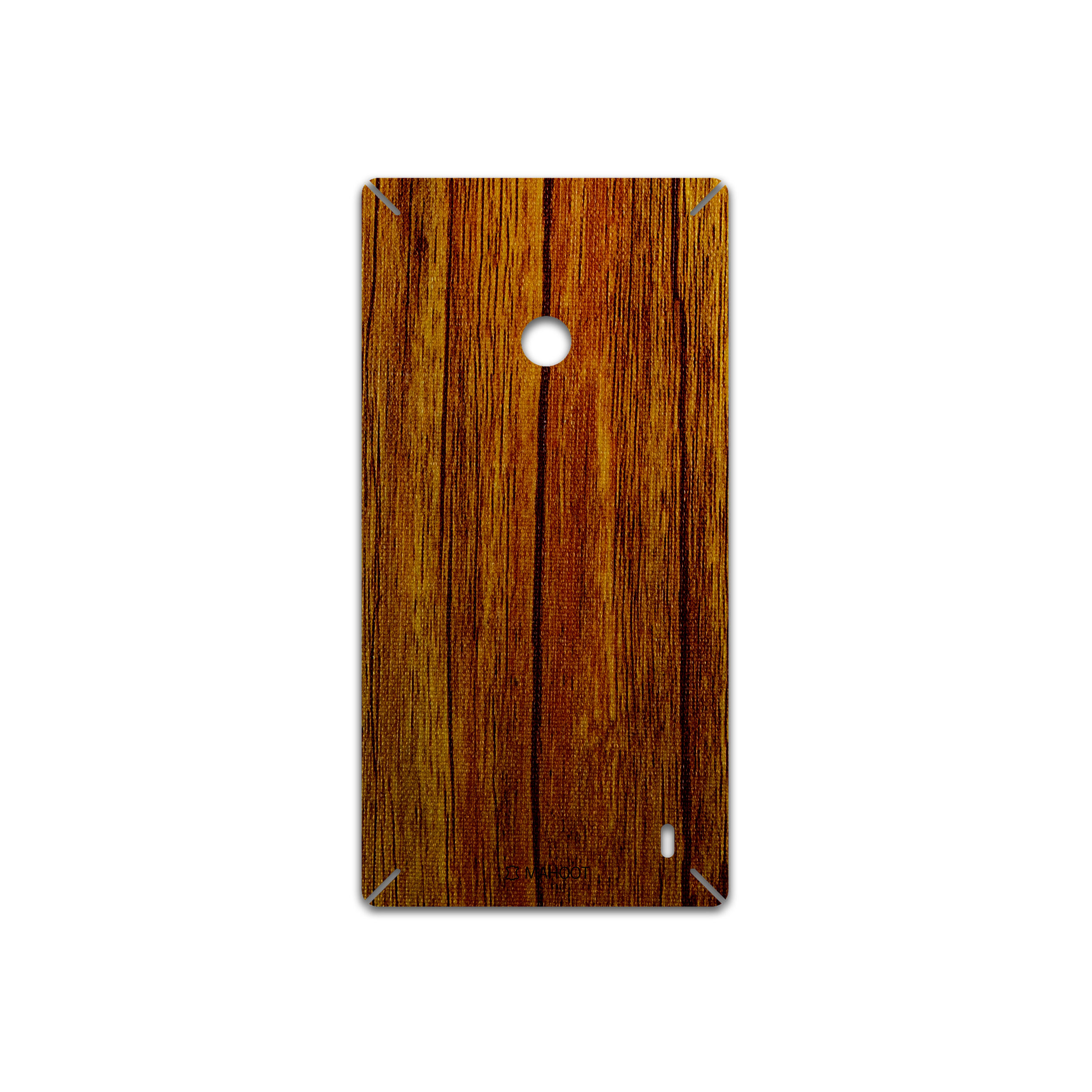 برچسب پوششی ماهوت مدل Orange-Wood مناسب برای گوشی موبایل نوکیا Lumia 520