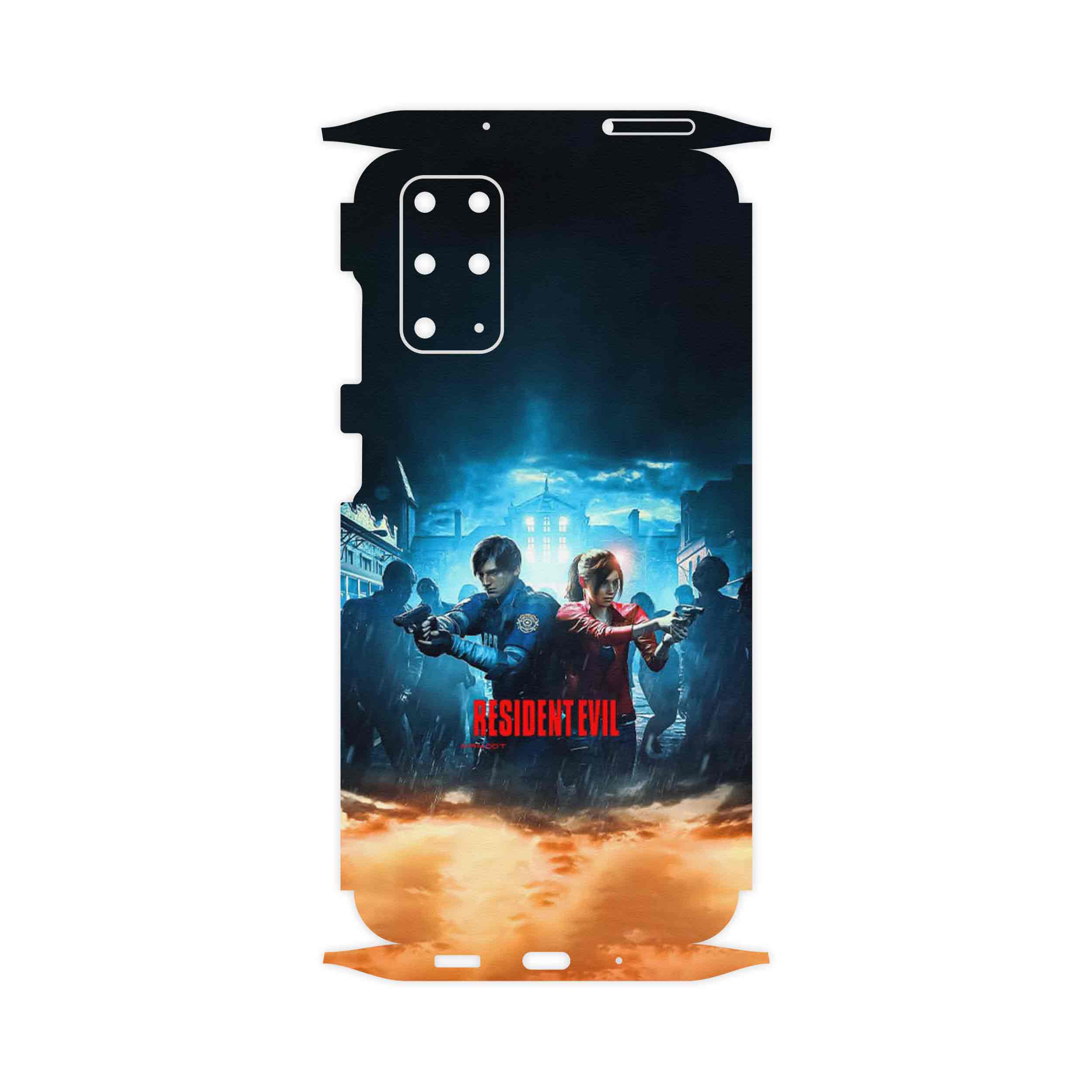 برچسب پوششی ماهوت مدل Residentevil Game Series-FullSkin مناسب برای گوشی موبایل سامسونگ Galaxy S20 Plus