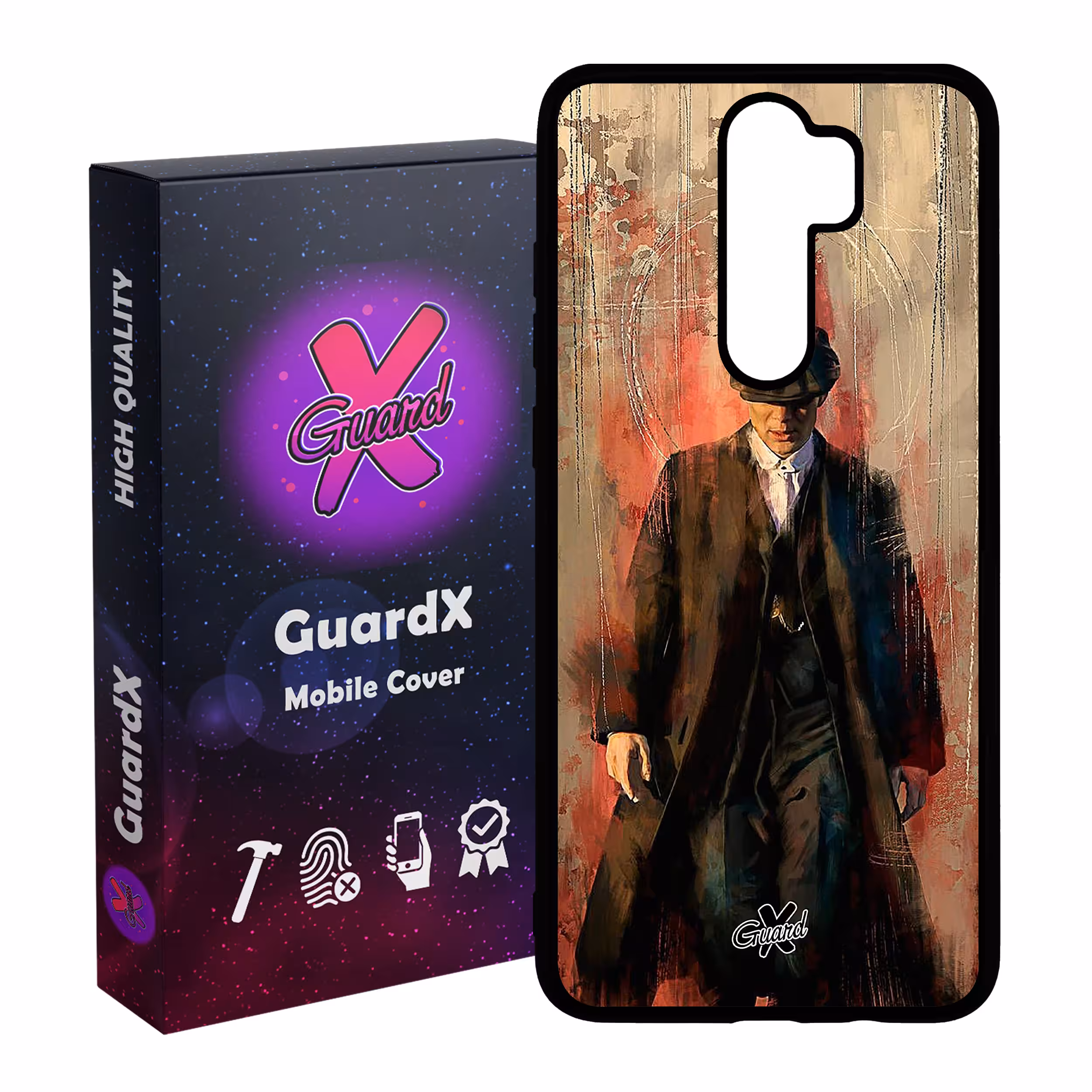 کاور گارد ایکس طرح Peaky Blinders مدل Glass10122 مناسب برای گوشی موبایل شیائومی Redmi 9 / 9 Prime