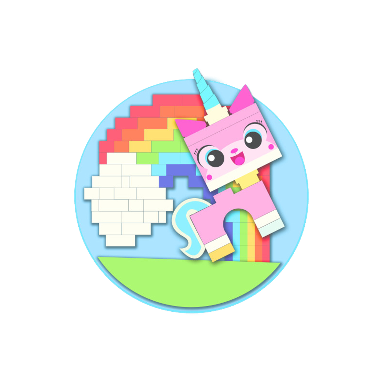 برچسب کنسول بازی مدل یونیکورن کد 1068