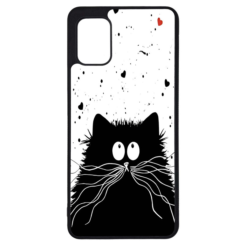کاور طرح گربه کد G-037 مناسب برای گوشی موبایل سامسونگ Galaxy A31 | دیجی قاب دونی