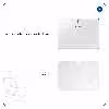 برچسب پوششی ماهوت مدل Matte-White مناسب برای تبلت سامسونگ Galaxy Tab S 10.5 2014 T805