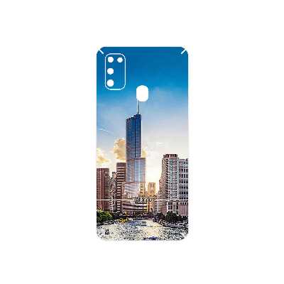 برچسب پوششی ماهوت مدل City of Chicago مناسب برای گوشی موبایل سامسونگ Galaxy M21