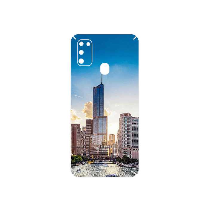 برچسب پوششی ماهوت مدل City of Chicago مناسب برای گوشی موبایل سامسونگ Galaxy M21
