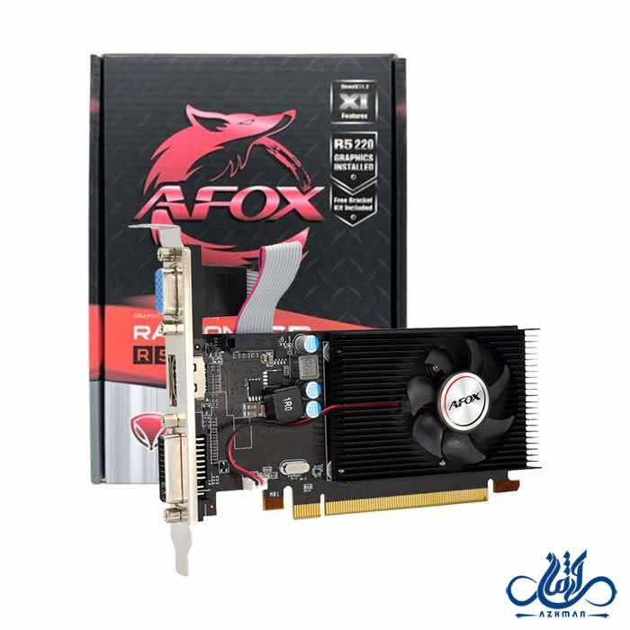 کارت گرافیک ای فاکس AFOX R5220 1G DDR3 64BIT