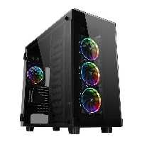 کیس ترمالتیک View 91 Tempered Glass RGB Edition