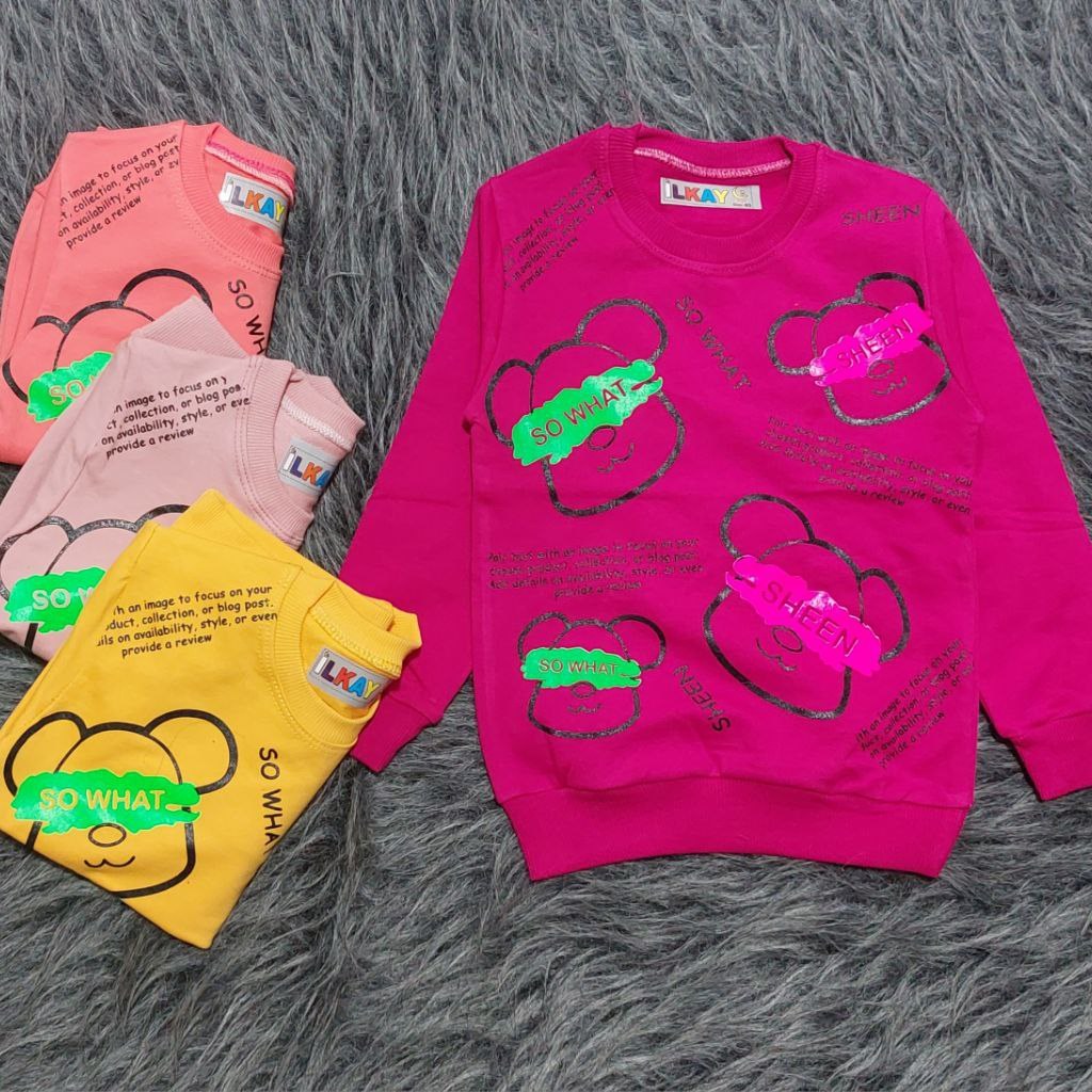 دورس پنبه سه نخ کودک مدل خرسی 