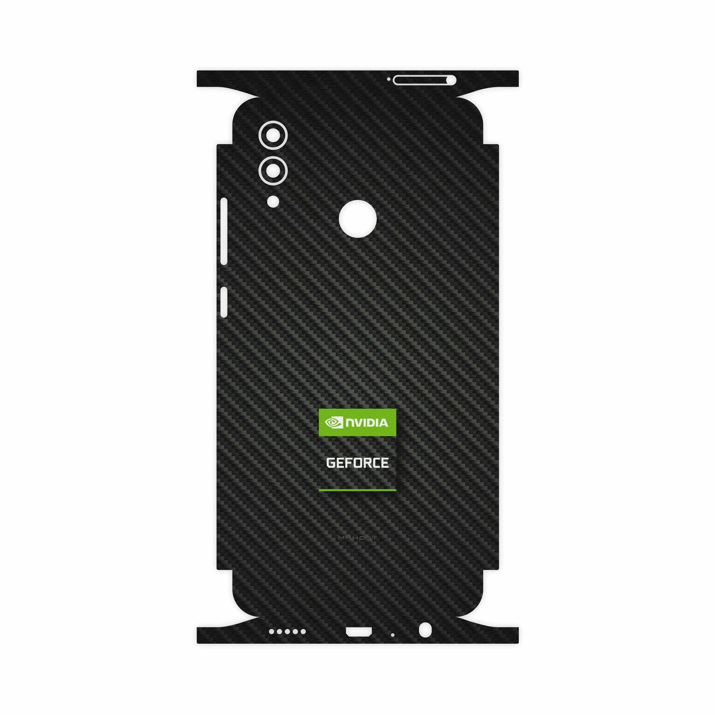 برچسب پوششی ماهوت مدل Nvidia Brand-FullSkin مناسب برای گوشی موبایل آنر 10 Lite