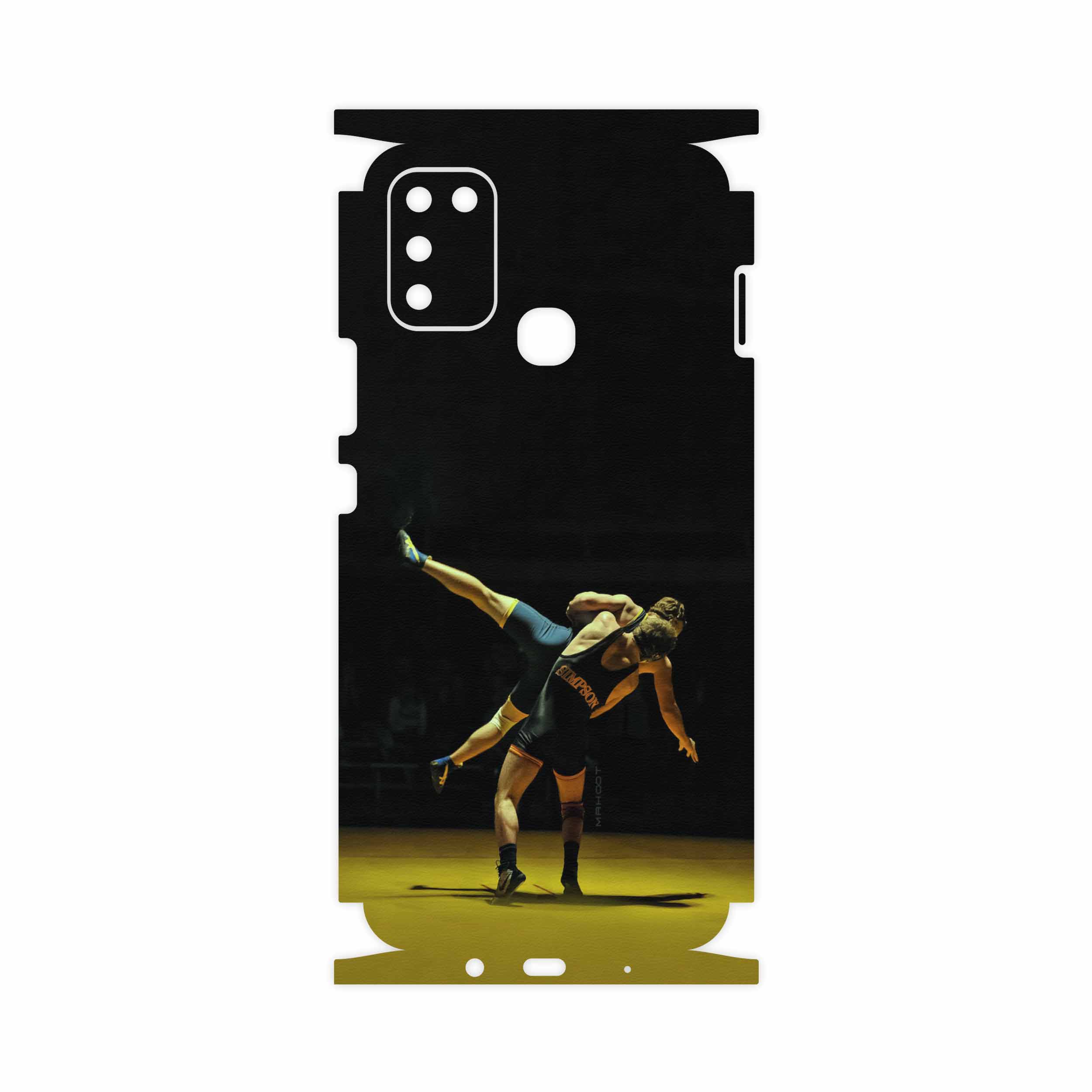 برچسب پوششی ماهوت مدل Wrestling-FullSkin مناسب برای گوشی موبایل اینفینیکس Hot 10 Play