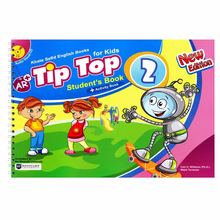 کتاب Tip Top 2 اثر Ivan H Williams And Majid Tavanaie انتشارات خط سفید