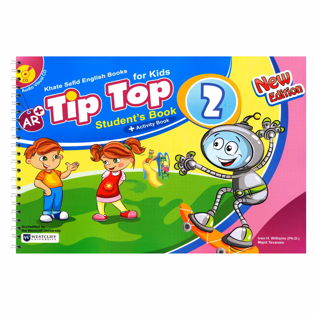 کتاب Tip Top 2 اثر Ivan H Williams And Majid Tavanaie انتشارات خط سفید