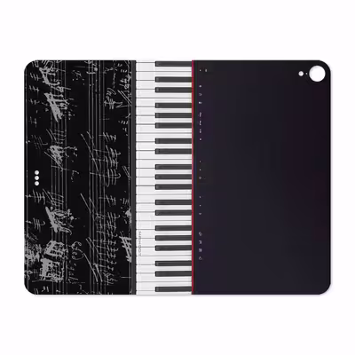 برچسب پوششی ماهوت مدل Piano-Instrument مناسب برای تبلت اپل iPad Pro 12.9 (GEN 3) 2018 A1895