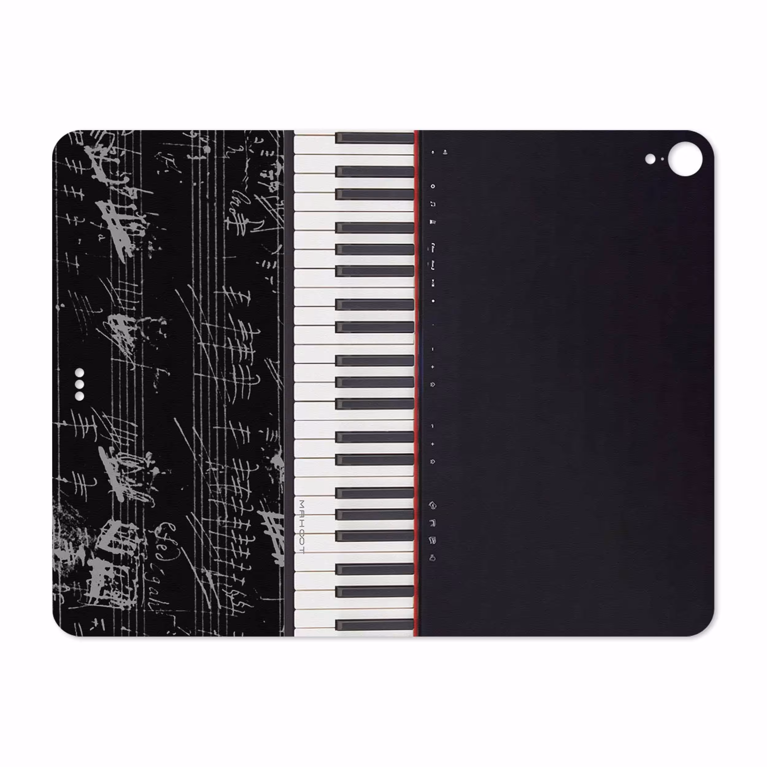 برچسب پوششی ماهوت مدل Piano-Instrument مناسب برای تبلت اپل iPad Pro 12.9 (GEN 3) 2018 A1895