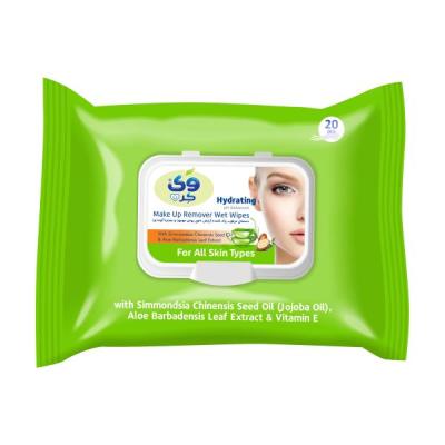 دستمال مرطوب وی کر مدل Aloe Vera -Jojoba بسته 20 عددی