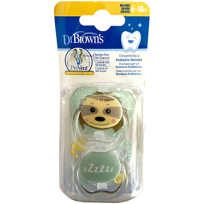 پستانک ارتودنسی خرس و برگ دکتر براون Dr.Browns