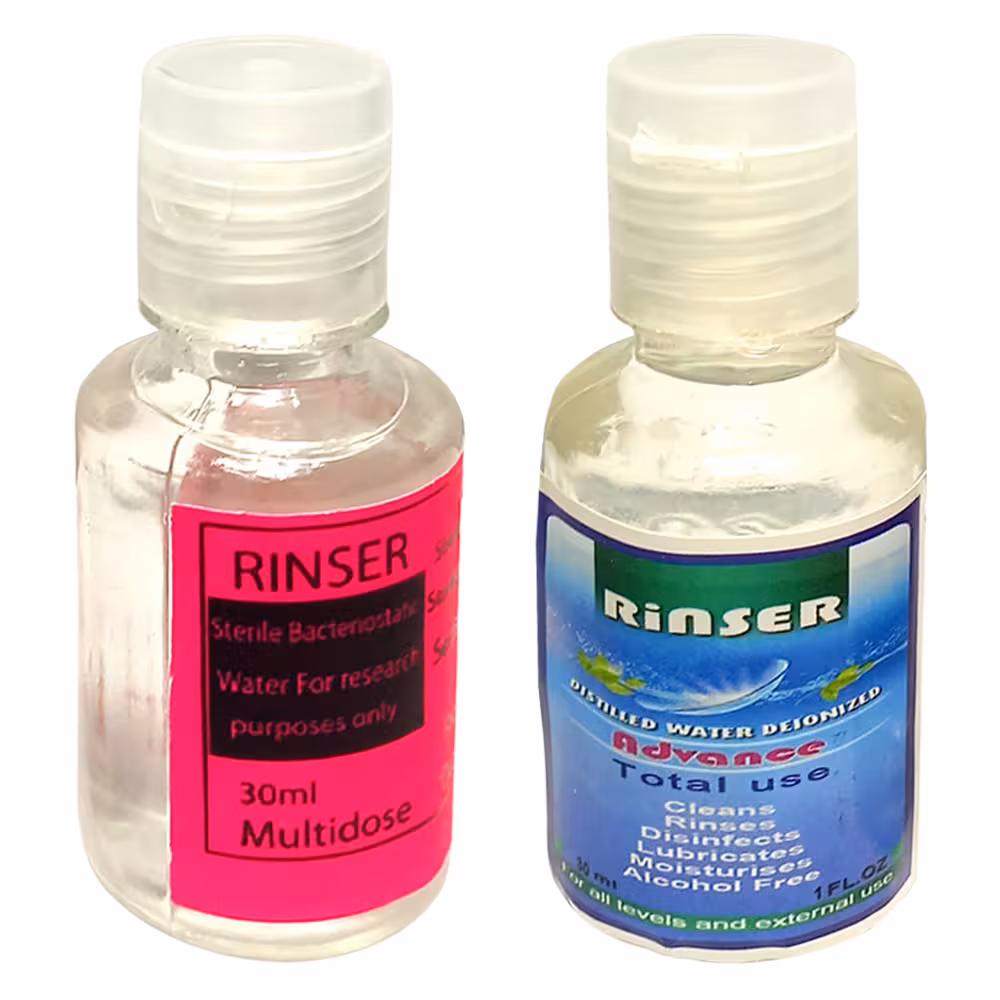 محلول شستشوی لنز رینسر مدل HERBAL حجم 60 میلی لیتر بسته 2 عددی