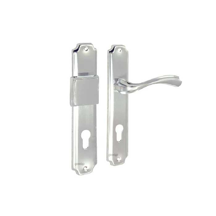 دستگیره پلاک آپارتمانی چپ رنگ کروم نیکو مدل 175