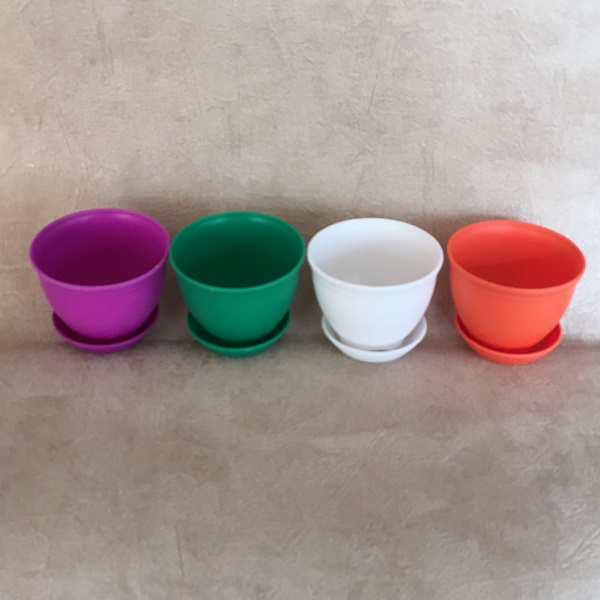 پک گلدان پلاستیکی کد o