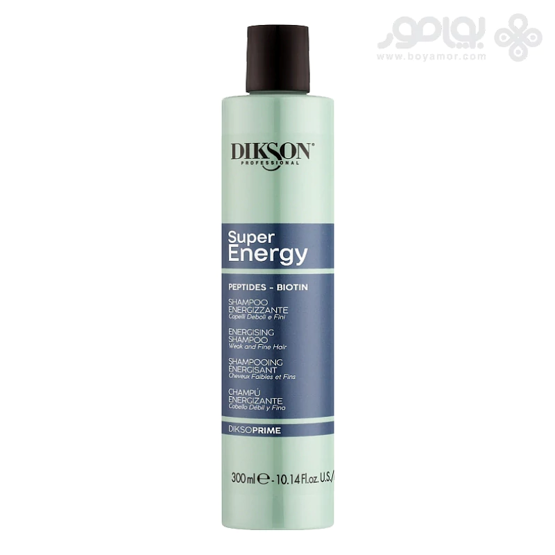 شامپو ضد ریزش دیکسون پرایم مدل SUPER ENERGY حجم 300 میل