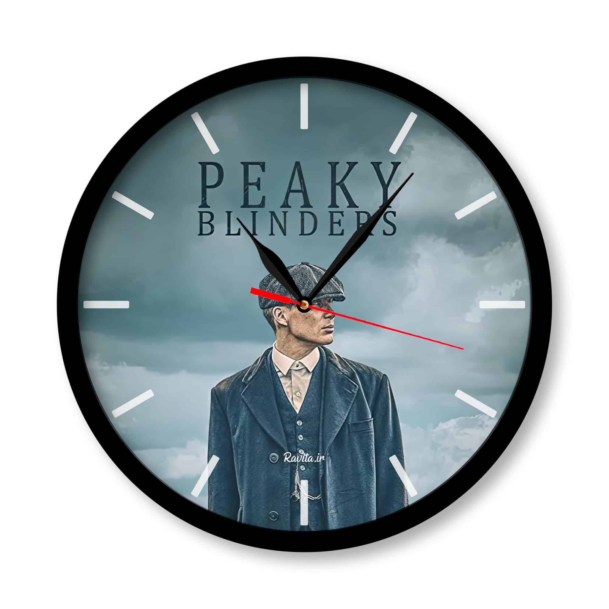 ساعت‌ دیواری راویتا طرح پیکی بلایندرز کد 3379