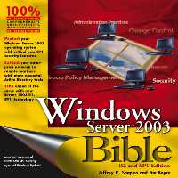 خرید و دانلود نسخه کامل کتاب Windows Server 2003 bible, R2 and SP1 edition