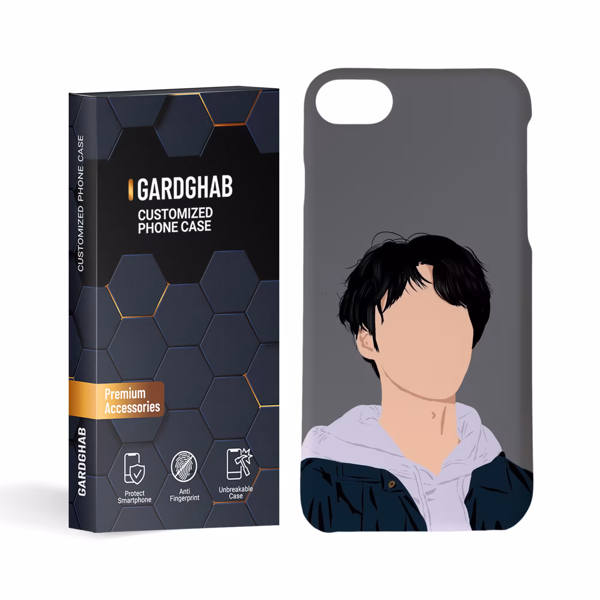 کاور گارد قاب مدل پسرانه مناسب برای گوشی موبایل اپل iphone 7 / 8 / se2020