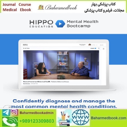 Hippo Mental Health Bootcamp 2023 video course price 80€ - کتاب پزشکی بهار