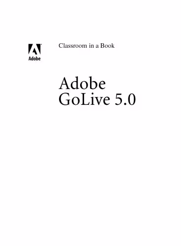 خرید و دانلود نسخه کامل کتاب adobe golive 5.0 - classroom in a book