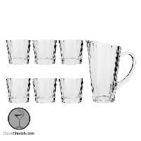 ست پارچ و لیوان کوتاه گریس کد 95271