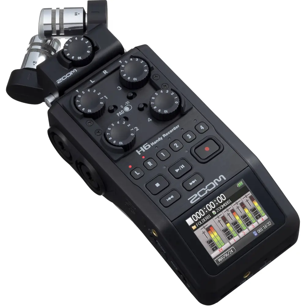رکورد صدا زوم Zoom H6 2020 Handy Recorder