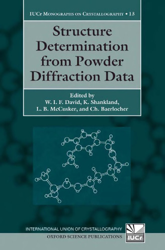 خرید و دانلود نسخه کامل کتاب Structure determination from powder diffraction data