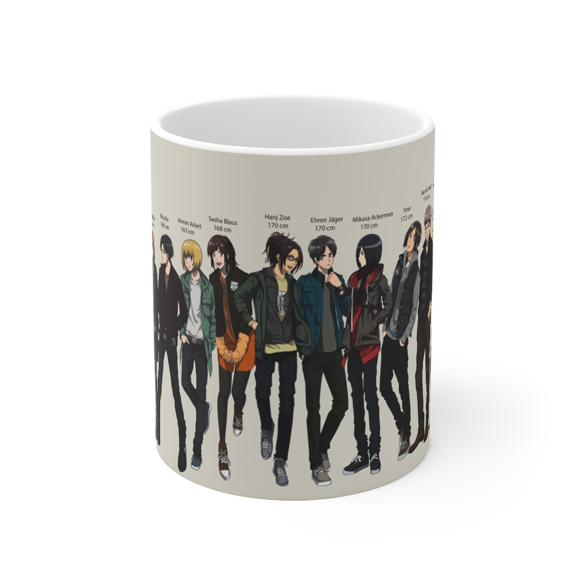 ماگ طرح انیمه Attack On Titan اتک آن تایتان A0012