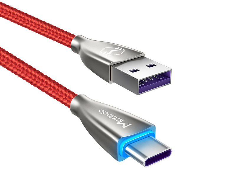 کابل سوپر شارژ تایپ سی مک دودو مدل CA-5427 به طول 2 متر